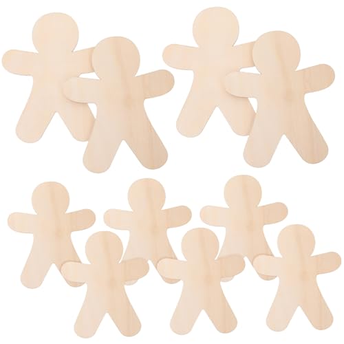 GALPADA 10 Stück Teiliges Lebkuchenmann Holzanhänger Unbehandelte Weihnachtsdeko Holzscheiben DIY Bastelset für Weihnachtsbaum Blanke Holzstücke zum Bemalen und Dekorieren Kreative Tisch GALPADA 10 Stück Teiliges Lebkuchenmann Holzanhänger Unbehandelte Weihnachtsdeko Holzscheiben DIY Bastelset für Weihnachtsbaum Blanke Holzstücke zum Bemalen und Dekorieren Kreative Tisch von GALPADA