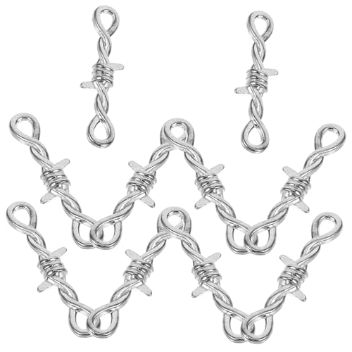 GALPADA 10 Stück Teiliges Metall DIY Kettenverschlüsse Kleine Schmuckverbinder für Armbänder und Halsketten Einfache Installation Langlebig Vielseitig Einsetzbar für Schmuckherstellung von GALPADA