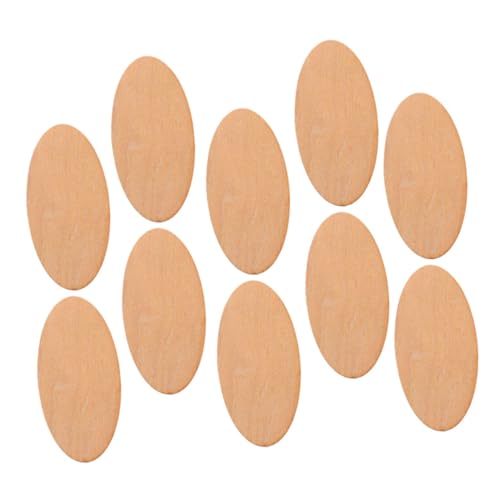 GALPADA 10 Stück Teiliges Ovale Holzscheiben Naturbelassen DIY Holzanhänger für Kreative Bastelprojekte Bemalbar und Beschreibbar Vielseitige Holzdeko für Heimdekoration GALPADA 10 Stück Teiliges Ovale Holzscheiben Naturbelassen DIY Holzanhänger für Kreative Bastelprojekte Bemalbar und Beschreibbar Vielseitige Holzdeko für Heimdekoration von GALPADA