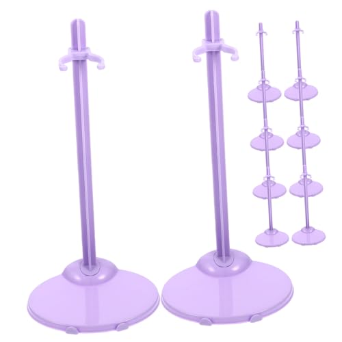 GALPADA 10 Stück Teiliges Puppenständer Stabiler Puppenhalter mit Flachem Sockel Wiederverwendbarer Display aufsteller für Puppen und Actionfiguren Einsetzbar für DIY Modelle und GALPADA 10 Stück Teiliges Puppenständer Stabiler Puppenhalter mit Flachem Sockel Wiederverwendbarer Display aufsteller für Puppen und Actionfiguren Einsetzbar für DIY Modelle und von GALPADA