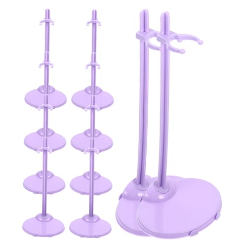 GALPADA 10 Stück Teiliges Puppenständer Verstellbarer Stabiler Doll Figure Stand aus Robustem Kunststoff Universeller Displayhalter für Actionfiguren und Puppen für Zuhause und Laden GALPADA 10 Stück Teiliges Puppenständer Verstellbarer Stabiler Doll Figure Stand aus Robustem Kunststoff Universeller Displayhalter für Actionfiguren und Puppen für Zuhause und Laden von GALPADA