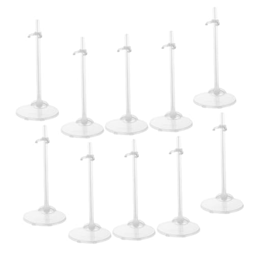 GALPADA 10 Stück Teiliges Puppenständer aus Stabilem Material Wiederverwendbar Robust und Fein Verarbeitet als Ausstellungsständer für Puppen und Actionfiguren zur Sicheren Präsentation GALPADA 10 Stück Teiliges Puppenständer aus Stabilem Material Wiederverwendbar Robust und Fein Verarbeitet als Ausstellungsständer für Puppen und Actionfiguren zur Sicheren Präsentation von GALPADA