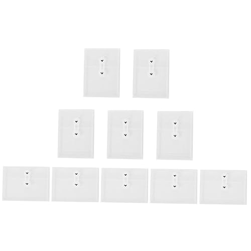 GALPADA 10 Stück Teiliges Transparente Dokumentenmappe mit Druckknopf Wasserdichte Aufbewahrungstaschen für Büro und Schule für Organisation von Unterlagen und Notizen GALPADA 10 Stück Teiliges Transparente Dokumentenmappe mit Druckknopf Wasserdichte Aufbewahrungstaschen für Büro und Schule für Organisation von Unterlagen und Notizen von GALPADA