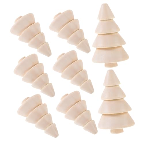 GALPADA 10 Stück Teiliges Unvollendete Holz Weihnachtsbaum Dekorationen Naturbelassene Tisch Christbaum Deko Handbemalbare Weihnachtsbaum Bastelsets für DIY Ländliche Festtagsdeko GALPADA 10 Stück Teiliges Unvollendete Holz Weihnachtsbaum Dekorationen Naturbelassene Tisch Christbaum Deko Handbemalbare Weihnachtsbaum Bastelsets für DIY Ländliche Festtagsdeko von GALPADA