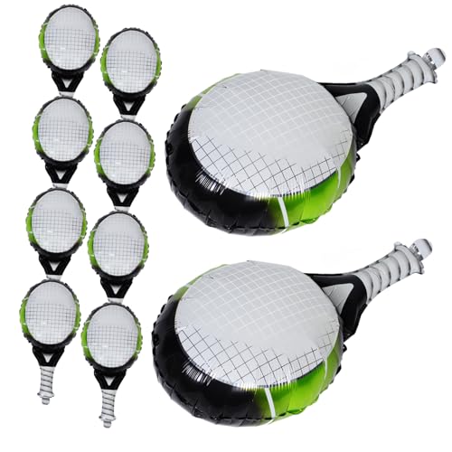 GALPADA 10 Stück Tennisballon Favorisieren Thema Für Groß Luftballons Rennen Mit Blau Sport Party Jumbo Riese Willkommen Geburtstag Drinnen Rosa Tennisvorräte Aluminiumfolie Weiß GALPADA 10 Stück Tennisballon Favorisieren Thema Für Groß Luftballons Rennen Mit Blau Sport Party Jumbo Riese Willkommen Geburtstag Drinnen Rosa Tennisvorräte Aluminiumfolie Weiß von GALPADA