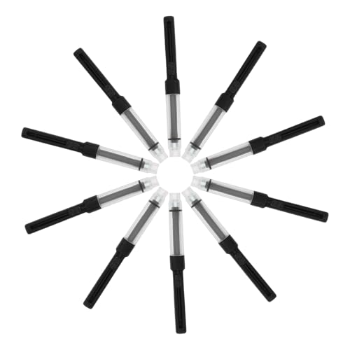 GALPADA 10 Stück Tintenkonverter für Füllfederhalter Nachfüllbar Pull out Design Stabiles Kunststoffmaterial Kompatibel mit Meisten Marken und Modellen GALPADA 10 Stück Tintenkonverter für Füllfederhalter Nachfüllbar Pull out Design Stabiles Kunststoffmaterial Kompatibel mit Meisten Marken und Modellen von GALPADA