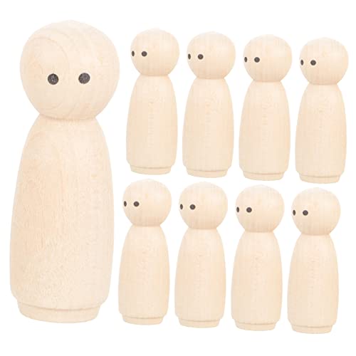 GALPADA 10 Teiliges Holzpuppen Set Unvollendet Für Mädchen Niedliches Malset Und – Heimdekor Einfache Steckpuppen Für Für Puppen Holzsteckpuppen DIY Holzsteckpuppen GALPADA 10 Teiliges Holzpuppen Set Unvollendet Für Mädchen Niedliches Malset Und – Heimdekor Einfache Steckpuppen Für Für Puppen Holzsteckpuppen DIY Holzsteckpuppen von GALPADA