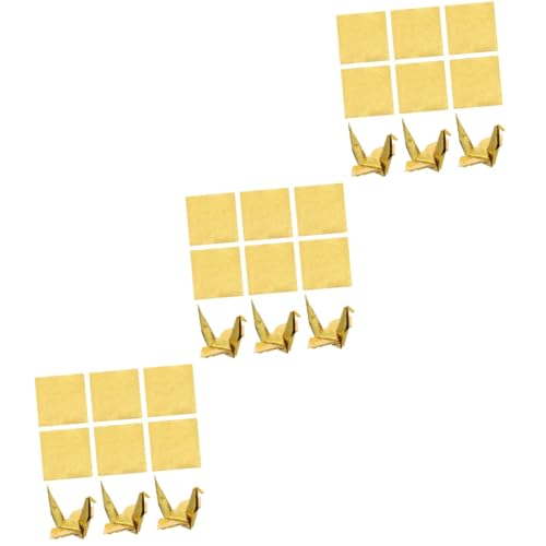 GALPADA 100 Blatt Goldenes Glitzer Origami Papier 10x10 Cm – Einseitiges - Funkelndes Faltpapier Für DIY-Kunsthandwerk Bastelprojekte Und Kreative Weihnachtsdekoration von GALPADA