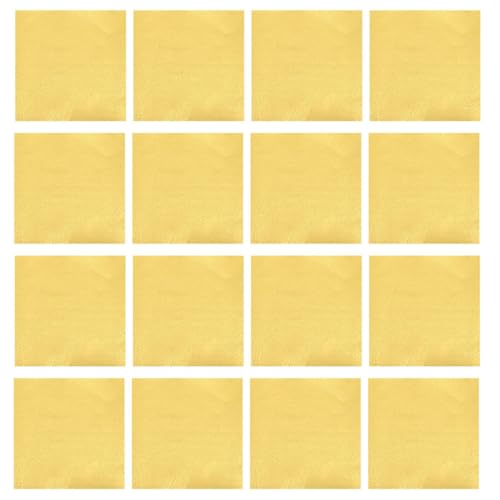 GALPADA 100 Blatt Goldenes Origami Papier Einseitig Beschichtet für Diy Bastelprojekte Kunsthandwerk Faltpapier für Erwachsene von GALPADA