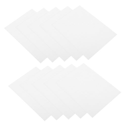 GALPADA 100 Blatt Selbstklebende Laminierfolie Kristallklarer PVC Film für Fotos Einfach zu Verwenden Schützend und Langlebig für DIY Projekte und Dokumente von GALPADA