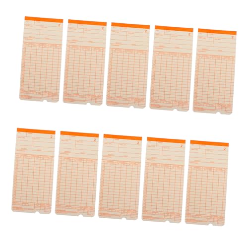 GALPADA 100 Blatt Zeitkarte für Bürostempelmaschine Flexible Langlebige Englische Wochenzeiterfassungskarten zur Mitarbeiteranwesenheit Design Platzsparend und Robust GALPADA 100 Blatt Zeitkarte für Bürostempelmaschine Flexible Langlebige Englische Wochenzeiterfassungskarten zur Mitarbeiteranwesenheit Design Platzsparend und Robust von GALPADA