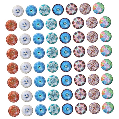 GALPADA 100 Stück Bunte Glasdekorsteine für Foto und Vase Dekoration Poliert Langlebig Wiederverwendbar für DIY Schmuck Blumenarrangements Party und Hochzeitsdeko von GALPADA