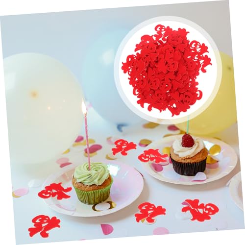 GALPADA 100 Stück Chinesische Konfetti Tischdekorationen mit Zeichen für Hochzeit Neujahr Party Scatter für Festliche Anlässe Tisch Obstschale GALPADA 100 Stück Chinesische Konfetti Tischdekorationen mit Zeichen für Hochzeit Neujahr Party Scatter für Festliche Anlässe Tisch Obstschale von GALPADA