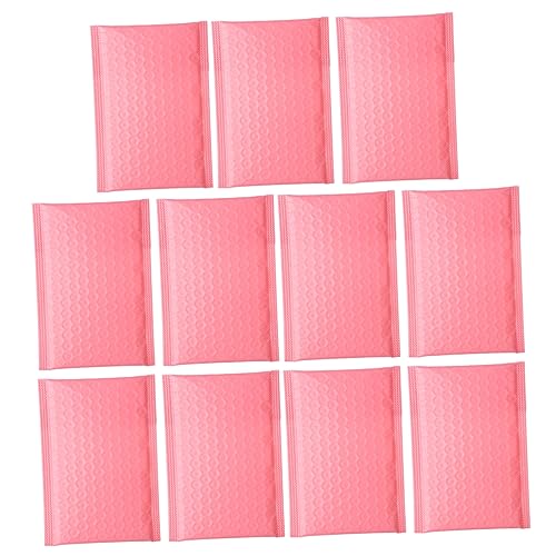GALPADA 100 Stück Gepolsterte Versandtaschen Rosa Pe Luftpolsterumschläge Kleine Versandbeutel für Sicheren Schmuck und Geschenkversand Reißfest Selbstklebend Stoßfest von GALPADA