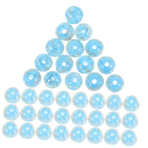 GALPADA 100 Stück Glasperlen Leuchtend Blau DIY Schmuckperlen Auffädeln für Armband und Halskette Bastelperlen für Kreative Schmuckherstellung GALPADA 100 Stück Glasperlen Leuchtend Blau DIY Schmuckperlen Auffädeln für Armband und Halskette Bastelperlen für Kreative Schmuckherstellung von GALPADA
