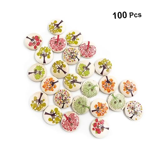 GALPADA 100 Stück Holzknöpfe mit Obst und Gemüse Muster DIY Bastelknöpfe für Scrapbooking Nähen und Kleidung und Langlebig GALPADA 100 Stück Holzknöpfe mit Obst und Gemüse Muster DIY Bastelknöpfe für Scrapbooking Nähen und Kleidung und Langlebig von GALPADA