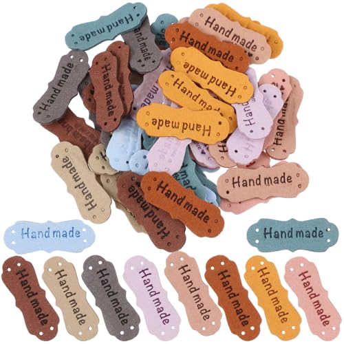 GALPADA 100 Stück PU Lederetiketten Handgeprägte Tags für Diy Projekte für Kleidung Taschen Schuhe und Hüte Vielfältige Verwendungsmöglichkeiten Farben GALPADA 100 Stück PU Lederetiketten Handgeprägte Tags für Diy Projekte für Kleidung Taschen Schuhe und Hüte Vielfältige Verwendungsmöglichkeiten Farben von GALPADA