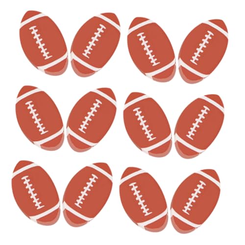 GALPADA 100 Stück Rugby Radiergummis aus Sicherem Tpr Material Leichte und Langlebige Zeichen Radierer für Schüler Schreiben Zeichnen Kreatives Schreibwaren Zubehör von GALPADA
