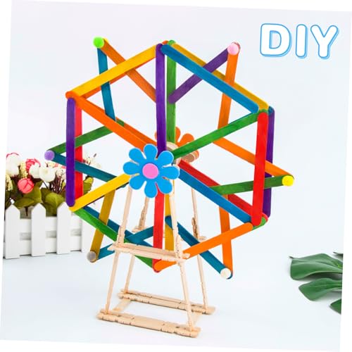 GALPADA 100 Stück Teiliges Holzstäbchen zum Basteln Natürliche und Farbige DIY Sticks aus Hochwertigem Holz Glatte Oberfläche Bruchfest für Kreative Handwerksprojekte Malen und Dekoration GALPADA 100 Stück Teiliges Holzstäbchen zum Basteln Natürliche und Farbige DIY Sticks aus Hochwertigem Holz Glatte Oberfläche Bruchfest für Kreative Handwerksprojekte Malen und Dekoration von GALPADA