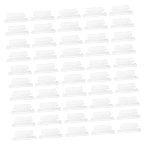 GALPADA 100 Stück Teiliges Transparente Registerkarten aus Langlebigem PVC für Dateiordner zum Einfachen Klassifizieren von Dokumenten Leichte und Kompakte Ordner labels für Büro von GALPADA