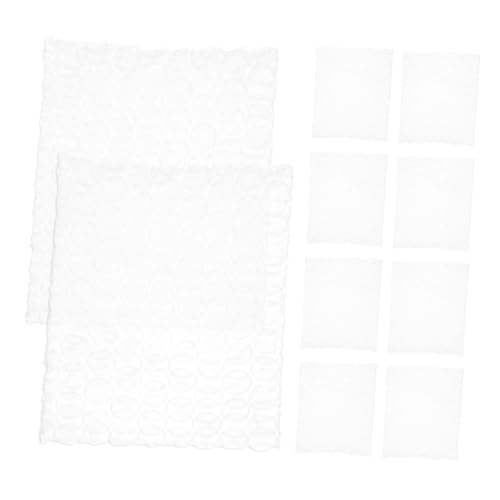 GALPADA 100 Stück Transparente Luftpolsterfolie Taschen Dicke Stoßdämpfende Schaumstoffbeutel für Verpackungsmaterial Zuverlässige Polsterung und Schutz Beim Versand Lagerung von GALPADA
