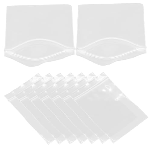 GALPADA 100 Stück Transparente Selbstklebende Beutel Wiederverschließbare Versandtaschen Starke Versiegelung Vielseitig für Schmuck Süßigkeiten Kosmetik Kleine Aufbewahrung von GALPADA