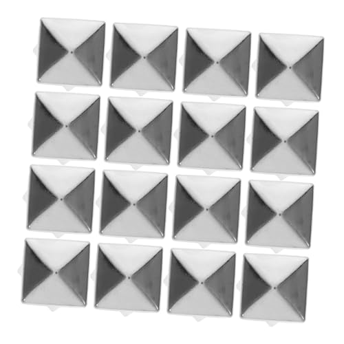 GALPADA 100 Stück Vierklauen Quadratische Metallnieten DIY Lederhandwerk Spikes für Schuhe Kleidung Taschen und Handyhüllen Silberfarben für Vielseitige Dekoration GALPADA 100 Stück Vierklauen Quadratische Metallnieten DIY Lederhandwerk Spikes für Schuhe Kleidung Taschen und Handyhüllen Silberfarben für Vielseitige Dekoration von GALPADA