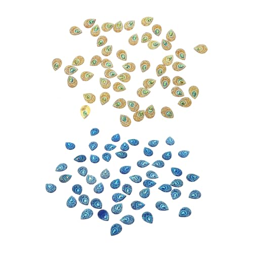 GALPADA 100 Stück Wasser Tropfen Form Strasssteine Flatback DIY Harz Patches für Bastelarbeiten Gelb und Blau für Bekleidung und Accessoires GALPADA 100 Stück Wasser Tropfen Form Strasssteine Flatback DIY Harz Patches für Bastelarbeiten Gelb und Blau für Bekleidung und Accessoires von GALPADA