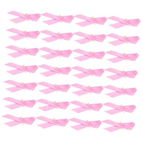 GALPADA 100 Stück Zarte Brustkrebs bewusstseinsnadeln Tragbare Rosa Ribbon Pins für Frauen Dekorative Broschen zur Brustkrebsprävention und Unterstützung Geeignet für Öffentliche von GALPADA
