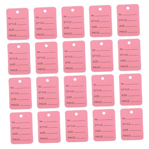 GALPADA 1000 Stück Schreibbare Schmucktags für Klare und Produktkommunikation Vielseitige Etiketten für Kleidung Schuhe und Einzelhandel GALPADA 1000 Stück Schreibbare Schmucktags für Klare und Produktkommunikation Vielseitige Etiketten für Kleidung Schuhe und Einzelhandel von GALPADA