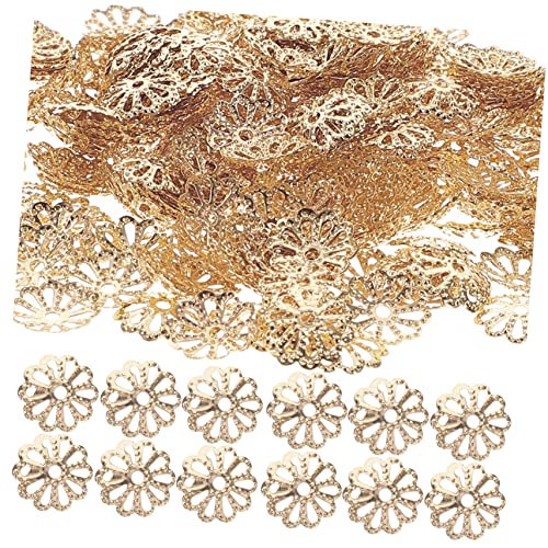 GALPADA 1000 Stück Teiliges Blumen Perlenkappen aus Metall Vintage Geprägte Schmuckzubehör für DIY Armbänder und Halsketten Langlebig Rostfrei für Bastelmaterialien und Schmuckherstellung GALPADA 1000 Stück Teiliges Blumen Perlenkappen aus Metall Vintage Geprägte Schmuckzubehör für DIY Armbänder und Halsketten Langlebig Rostfrei für Bastelmaterialien und Schmuckherstellung von GALPADA