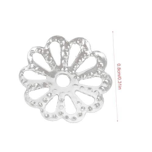 GALPADA 1000 Stück Teiliges Blumen Perlenkappen aus Metall Vintage Schmuckperlen für DIY Armband Halskette Langlebige Spacer Beads Caps für Schmuckherstellung und Bastelbedarf von GALPADA