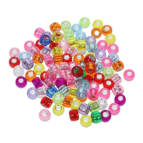 GALPADA 1000Stücke DIY Perlen Acryl Barrel Perlen für Schmuckherstellung Große Perlen für Armbänder und Bastelzubehör Bunten Farben GALPADA 1000Stücke DIY Perlen Acryl Barrel Perlen für Schmuckherstellung Große Perlen für Armbänder und Bastelzubehör Bunten Farben von GALPADA