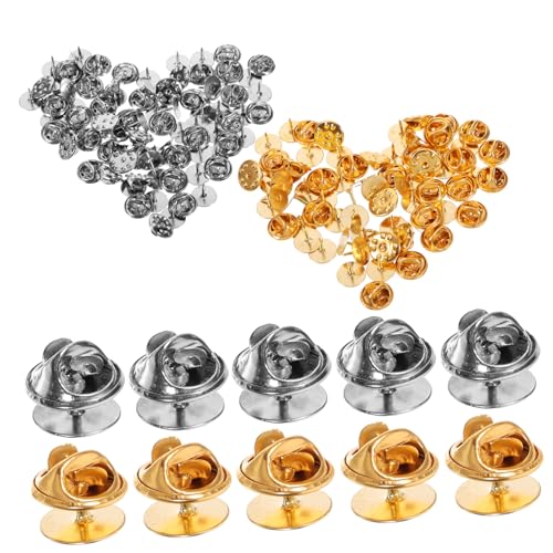 GALPADA 100Sätze Anstecknadel Rückseiten Sicherheitsnadeln DIY Zubehör für Broschen Krawattennadeln Hüte Pin Rücken für Schmuckherstellung und Bastelprojekte GALPADA 100Sätze Anstecknadel Rückseiten Sicherheitsnadeln DIY Zubehör für Broschen Krawattennadeln Hüte Pin Rücken für Schmuckherstellung und Bastelprojekte von GALPADA