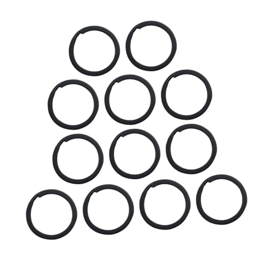 GALPADA 100Stücke DIY Pendelringe Schwarze Schlüsselanhänger Ringe für Handwerksprojekte Vielseitig Einsetzbar zur Befestigung von Schlüsseln und Karten GALPADA 100Stücke DIY Pendelringe Schwarze Schlüsselanhänger Ringe für Handwerksprojekte Vielseitig Einsetzbar zur Befestigung von Schlüsseln und Karten von GALPADA