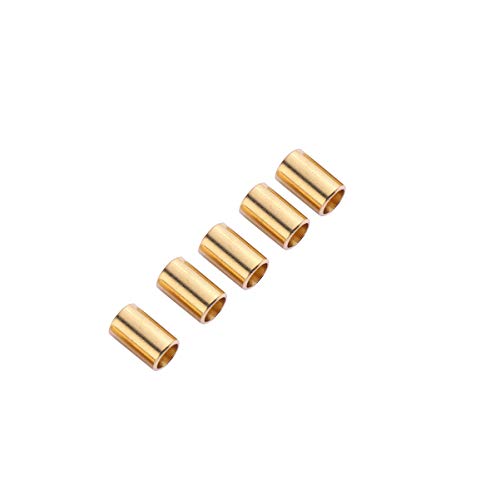 GALPADA 100Stücke DIY Schmuckperlen Metallperlen Rundrohr und Gerade Röhrenperlen für Armbänder und Kupferfarben Große für Einfaches GALPADA 100Stücke DIY Schmuckperlen Metallperlen Rundrohr und Gerade Röhrenperlen für Armbänder und Kupferfarben Große für Einfaches von GALPADA