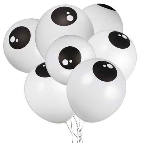 GALPADA 100Stücke Halloween Augapfelballons Latex Luftballons Für Gruselige Dekorationen Party Accessoires Für Halloween Feiern GALPADA 100Stücke Halloween Augapfelballons Latex Luftballons Für Gruselige Dekorationen Party Accessoires Für Halloween Feiern von GALPADA