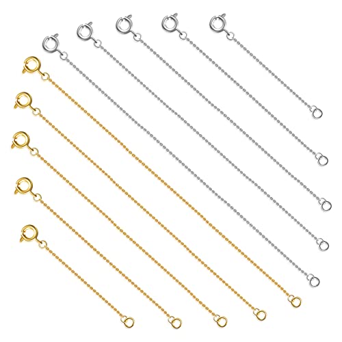 GALPADA 10Stücke Armbandverlängerer Hochwertigem Material für DIY Schmuckherstellung und Anpassungen von Kettenlängen von GALPADA