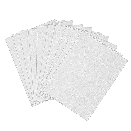 GALPADA 10Stücke Glitzerpapier Silber Funkelndes Bastelpapier für DIY Einseitig Einfach Stanzen Scrapbooking und Kartenherstellung GALPADA 10Stücke Glitzerpapier Silber Funkelndes Bastelpapier für DIY Einseitig Einfach Stanzen Scrapbooking und Kartenherstellung von GALPADA