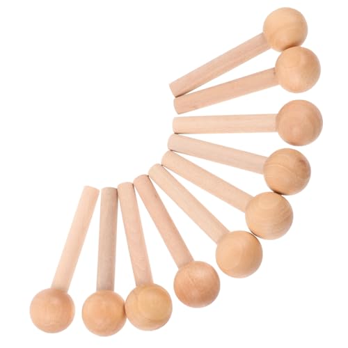 GALPADA 10Stücke Holzklammern für Stecktafel Robuste Holzkugelhaken zum Aufhängen für DIY Projekte und Bastelarbeiten Langlebig und Elegant GALPADA 10Stücke Holzklammern für Stecktafel Robuste Holzkugelhaken zum Aufhängen für DIY Projekte und Bastelarbeiten Langlebig und Elegant von GALPADA