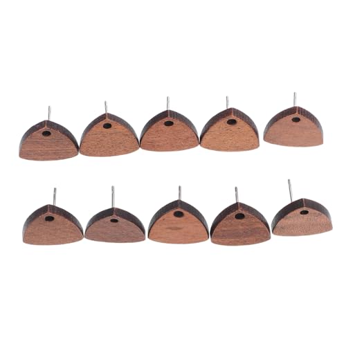 GALPADA 10Stücke Ohrstecker Holz Glatte Oberfläche Handgefertigte Rohlinge für DIY Minimalistisches Zubehör für Holzohrringe GALPADA 10Stücke Ohrstecker Holz Glatte Oberfläche Handgefertigte Rohlinge für DIY Minimalistisches Zubehör für Holzohrringe von GALPADA