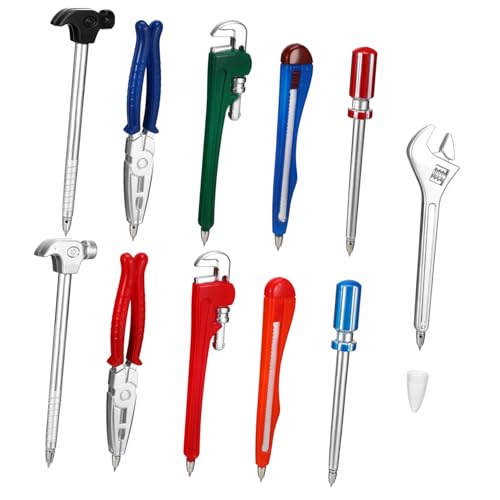 GALPADA 11 Stück Teiliges Kugelschreiber mit Werkzeug Design Magnetisch Komfortabler Griff Kreative Stifte für Büro und DIY Fans Originelles GALPADA 11 Stück Teiliges Kugelschreiber mit Werkzeug Design Magnetisch Komfortabler Griff Kreative Stifte für Büro und DIY Fans Originelles von GALPADA