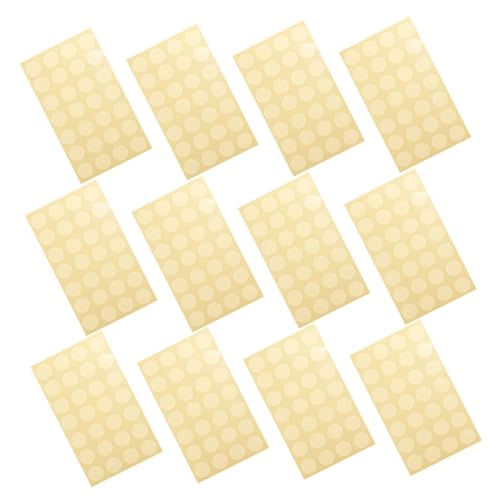 GALPADA 12 Blatt Lochverstärkungsaufkleber Selbstklebend Transparent Schutzlabels für Gelochte Dokumente Aktenordner und Kalender GALPADA 12 Blatt Lochverstärkungsaufkleber Selbstklebend Transparent Schutzlabels für Gelochte Dokumente Aktenordner und Kalender von GALPADA