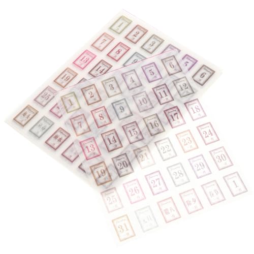 GALPADA 12 Blatt Tägliche Aufkleber Planer Sammelalbum Aufkleber für Kalenderetiketten Journaling-Aufkleber Agenda -Aufkleber Planungsbuchaufkleber Aufkleber für Notizbücher Papier GALPADA 12 Blatt Tägliche Aufkleber Planer Sammelalbum Aufkleber für Kalenderetiketten Journaling-Aufkleber Agenda -Aufkleber Planungsbuchaufkleber Aufkleber für Notizbücher Papier von GALPADA