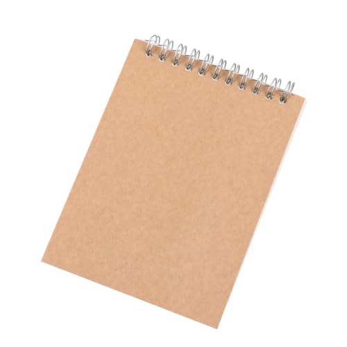 GALPADA 12 Stück Kraft Notizbuch Leeres Skizzenbuch für Schüler Büro und Schule für Journaling und Notizen aus Hochwertigem Papier mit Angenehmem von GALPADA