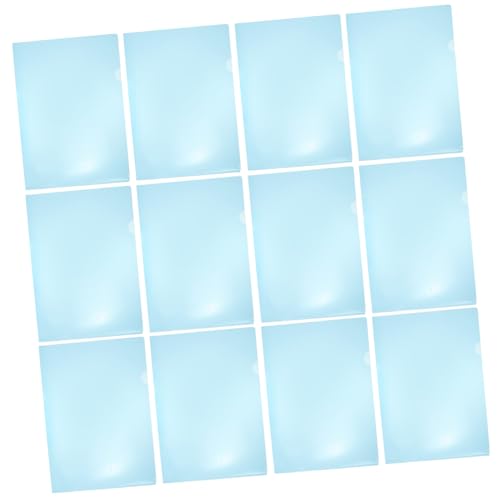 GALPADA 12 Stück L Set Blau Transparente Dokumententaschen aus Hochwertigem Kunststoff für Unterlagen zur Aufbewahrung von Wichtigen Dokumenten und Prüfungsunterlagen GALPADA 12 Stück L Set Blau Transparente Dokumententaschen aus Hochwertigem Kunststoff für Unterlagen zur Aufbewahrung von Wichtigen Dokumenten und Prüfungsunterlagen von GALPADA