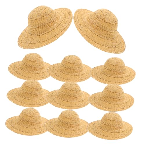 GALPADA 12 Stück Miniatur Gewebte Hüte DIY Puppen Accessoires Dekorative Mini Hüte für Fotorequisiten Woven Hat Deko für Kreative Bastelprojekte GALPADA 12 Stück Miniatur Gewebte Hüte DIY Puppen Accessoires Dekorative Mini Hüte für Fotorequisiten Woven Hat Deko für Kreative Bastelprojekte von GALPADA