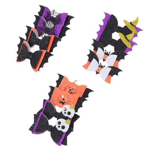 GALPADA 12 Stück Niedliche Haarclips mit Kürbis Spinne und Geist für Frauen und Dekoration für Halloween Cosplay Partys und Kostüme von GALPADA