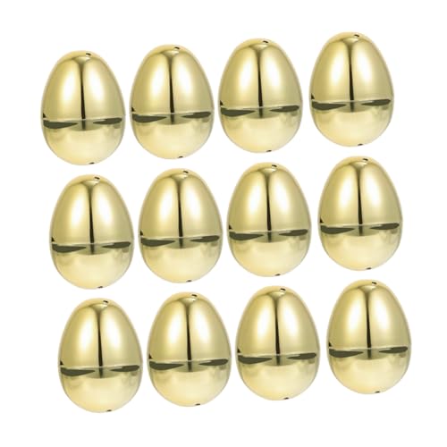 GALPADA 12 Stück Ostern Goldene Eier Groß Leer Jumbo Goldene Eier Einpacken Party Befüllbares Ei Eierdekorationen Form Metallisch Fälschung -kugelschachteln Lotto-ei Befüllbar Pp GALPADA 12 Stück Ostern Goldene Eier Groß Leer Jumbo Goldene Eier Einpacken Party Befüllbares Ei Eierdekorationen Form Metallisch Fälschung -kugelschachteln Lotto-ei Befüllbar Pp von GALPADA