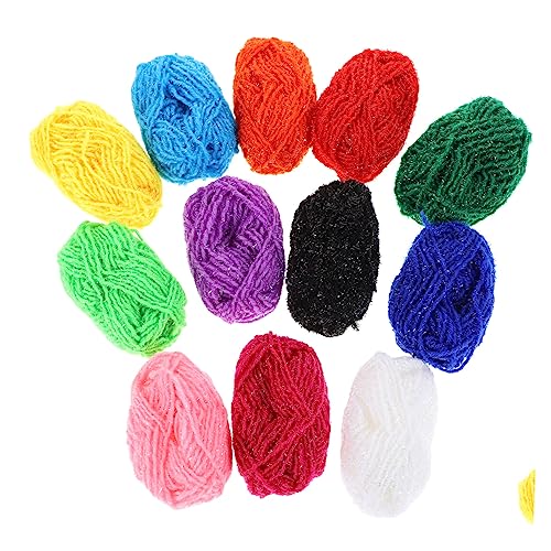 GALPADA 12 Stück Teiliges Bunte Acrylwolle DIY Strickgarn Vielseitig für Häkeln Handarbeit Pullover Mützen Zubehör Kreative Handwerksmaterialien GALPADA 12 Stück Teiliges Bunte Acrylwolle DIY Strickgarn Vielseitig für Häkeln Handarbeit Pullover Mützen Zubehör Kreative Handwerksmaterialien von GALPADA